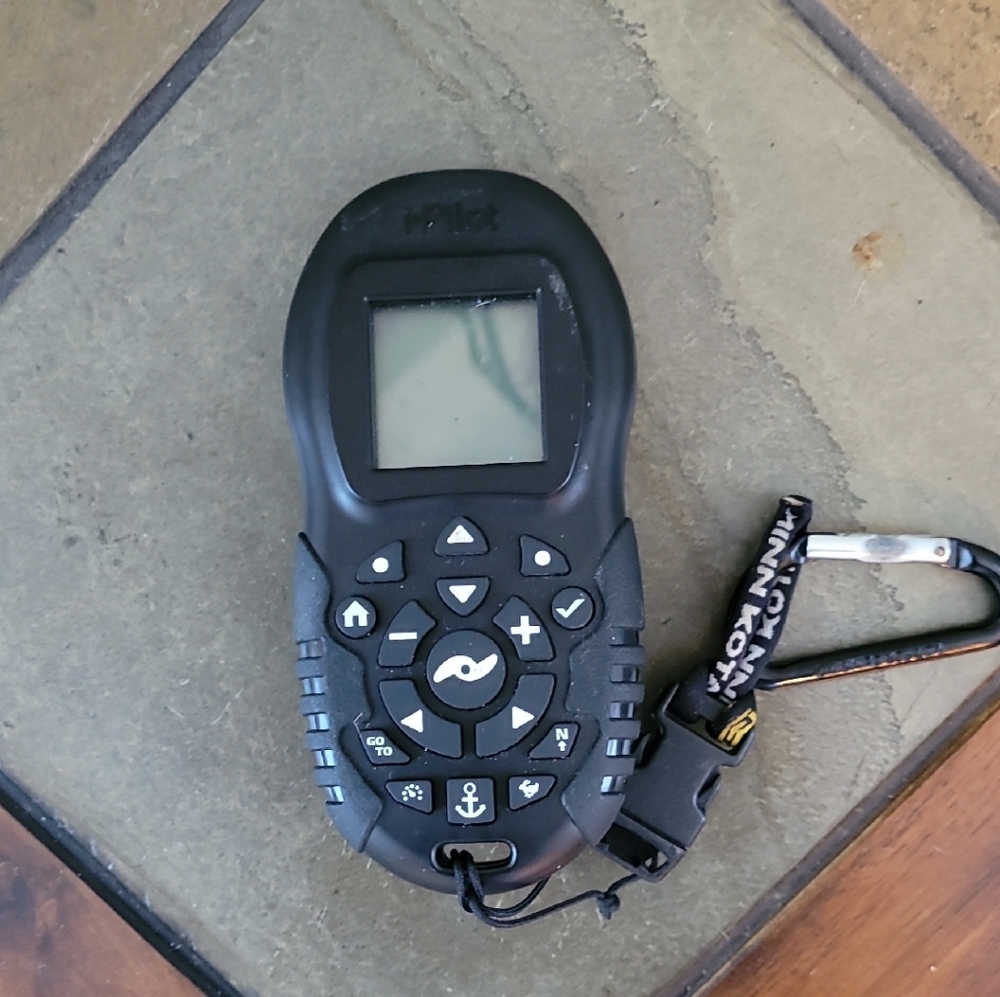 Black GPS Device with Carabiner Clip